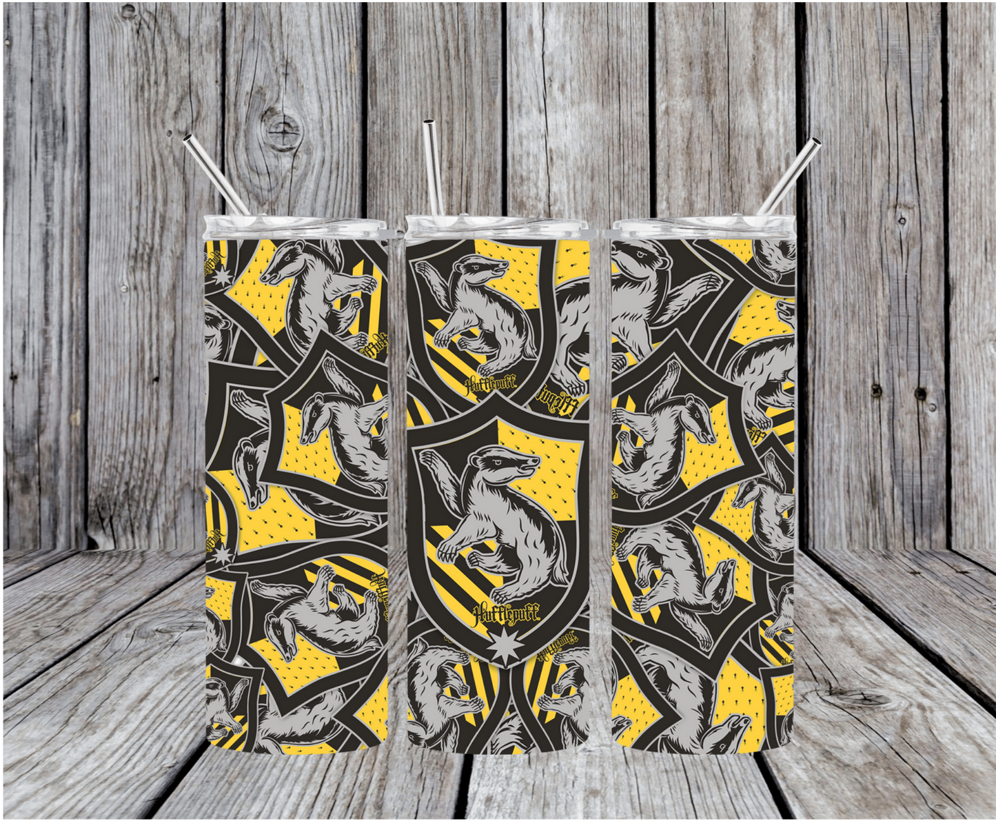Hufflepuff Crest Pattern