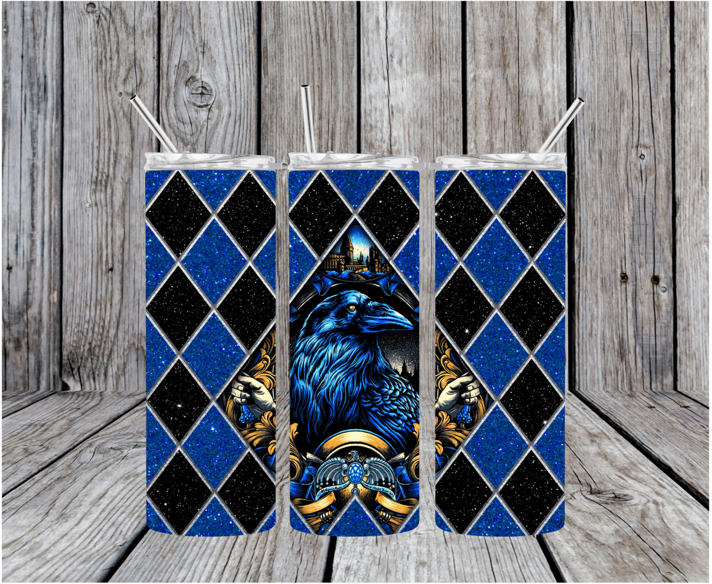Ravenclaw Eagle Diamond Glitter