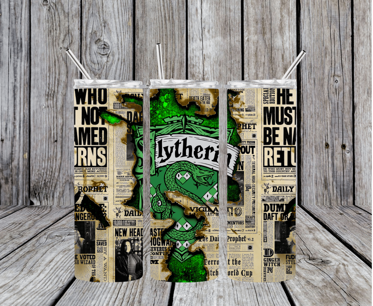 Slytherin Crest Daily Prophet
