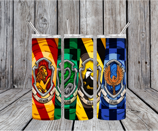 Hogwarts House Crests