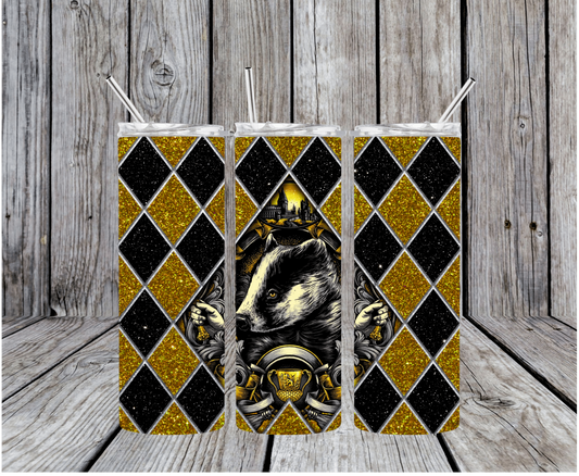 Hufflepuff Badger Diamond Glitter
