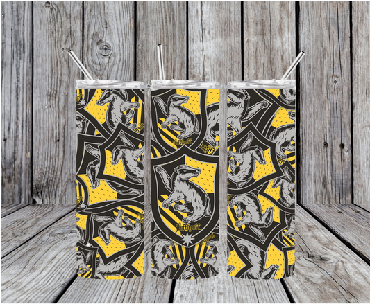 Hufflepuff Crest Pattern