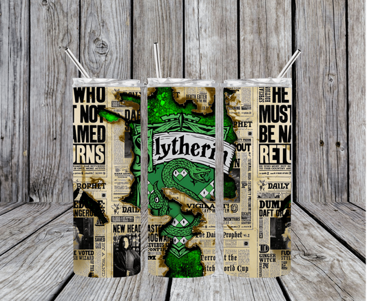 Slytherin Crest Daily Prophet